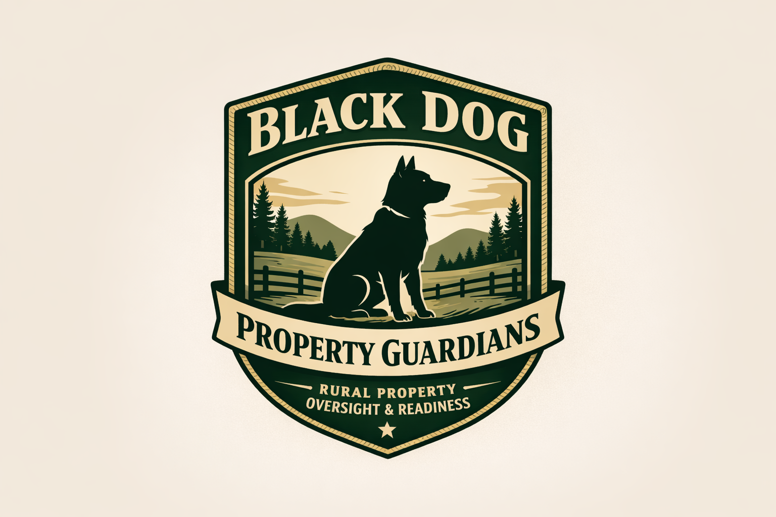 Black Dog Property Guardians logo
